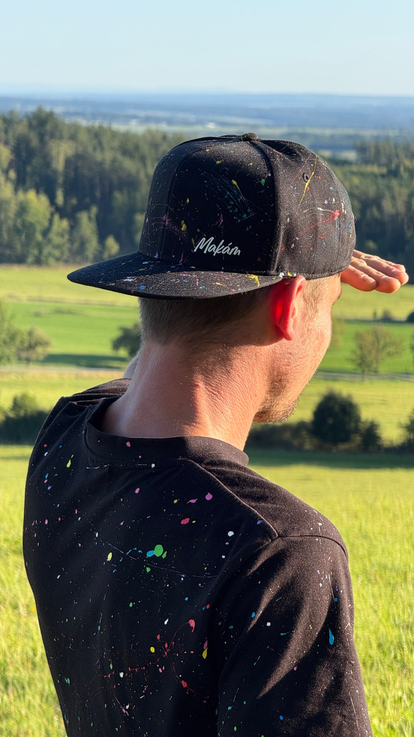 Kšiltovka Makám / černá