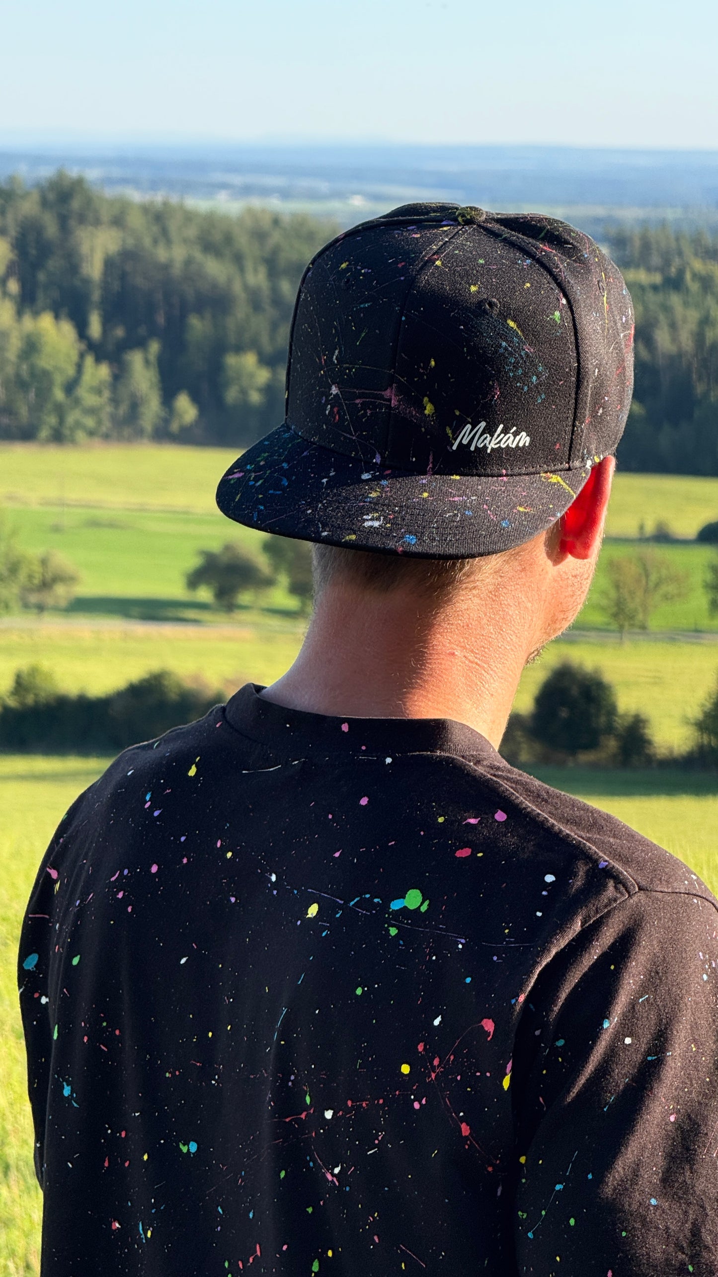 Kšiltovka Makám / černá