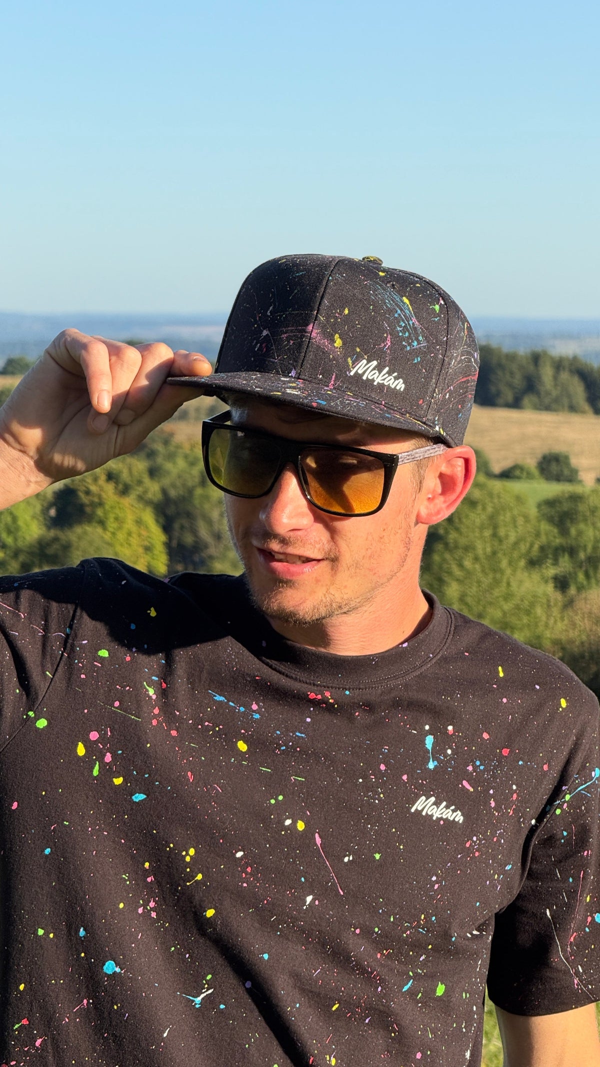 Kšiltovka Makám / černá